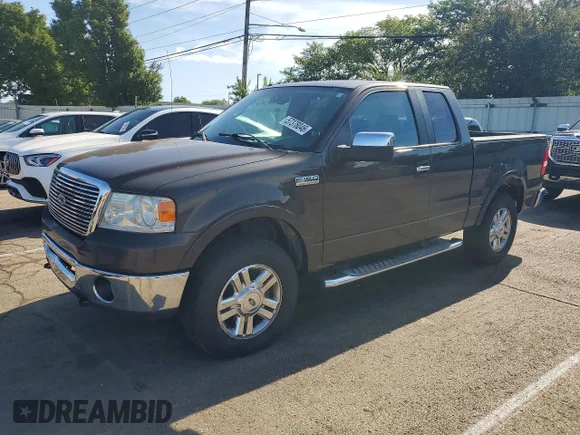 ✅ 2007 Ford F-150 XLT • VIN: 1FTPX14V17FA48801 • Lot: 57378046. Listed on Copart with 166,272 mi. Free auction sales archive from the USA and detailed vehicle history report at DreamBid. Image 1.