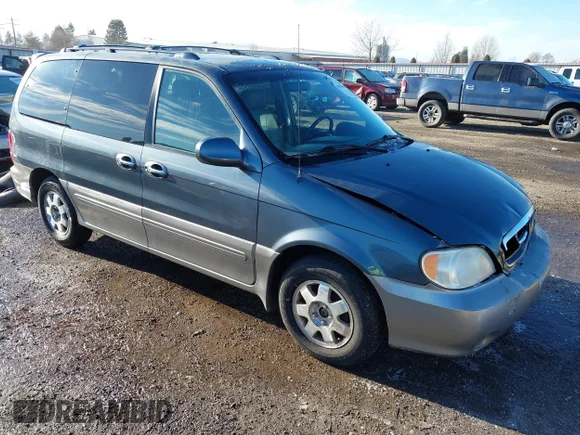✅ 2002 Kia Sedona LX • VIN: KNDUP131426316590 • Лот: 44058743. Опубликован ранее на IAAI с пробегом 71 304 миль. Бесплатный доступ к архиву аукционных продаж из США и подробный отчёт об истории автомобиля на DreamBid. Изображение 1.