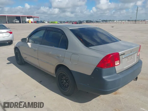 ✅ 2001 Honda Civic EX • VIN: 1HGES25751L064117 • Lot: 42831590. Wystawiony na IAAI z przebiegiem 152 962 mil. Bezpłatny archiwum sprzedaży aukcyjnych z USA i szczegółowy raport historii pojazdu na DreamBid. Zdjęcie 3.