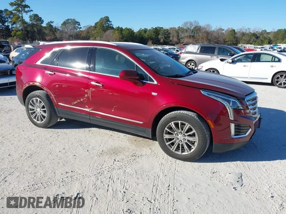 ✅ 2017 Cadillac XT5 Luxury AWD • VIN: 1GYKNDRS5HZ318512 • Лот: 44005667. Опубликован ранее на IAAI с пробегом 96 096 миль. Бесплатный доступ к архиву аукционных продаж из США и подробный отчёт об истории автомобиля на DreamBid. Изображение 1.