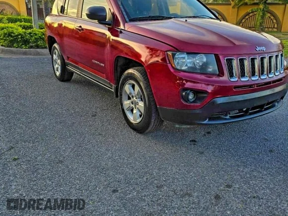 ✅ 2017 Jeep Compass Sport • VIN: 1C4NJCBB9HD131760 • Lot: 72603505. Wystawiony na Copart z przebiegiem 160 494 mil. Bezpłatny archiwum sprzedaży aukcyjnych z USA i szczegółowy raport historii pojazdu na DreamBid. Zdjęcie 1.