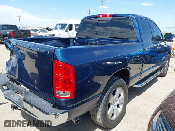 ✅ 2005 Dodge 1500 SLT • VIN: 1D7HA18D55J558592 • Lot: 42863342. Listed on IAAI with 172,173 mi. Free auction sales archive from the USA and detailed vehicle history report at DreamBid. Image 4.