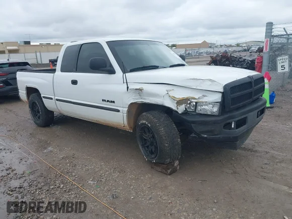 ✅ 1999 Dodge 1500 • VIN: 1B7HC13Y9XJ517674 • Лот: 43499114. Опубликован ранее на IAAI с пробегом 162 374 миль. Бесплатный доступ к архиву аукционных продаж из США и подробный отчёт об истории автомобиля на DreamBid. Изображение 1.