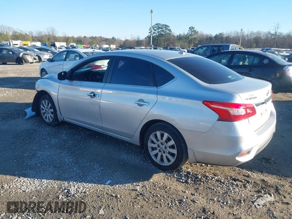 ✅ 2017 Nissan Sentra SV • VIN: 3N1AB7AP1HL639413 • Lot: 43909015. Wystawiony na IAAI z przebiegiem 140 855 mil. Bezpłatny archiwum sprzedaży aukcyjnych z USA i szczegółowy raport historii pojazdu na DreamBid. Zdjęcie 3.