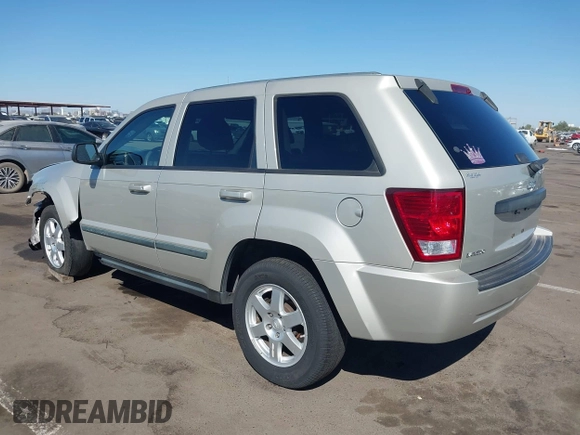 ✅ 2008 Jeep Grand Cherokee Laredo • VIN: 1J8GS48K38C235405 • Lot: 44703095. Wystawiony na IAAI z przebiegiem 163 782 mil. Bezpłatny archiwum sprzedaży aukcyjnych z USA i szczegółowy raport historii pojazdu na DreamBid. Zdjęcie 3.
