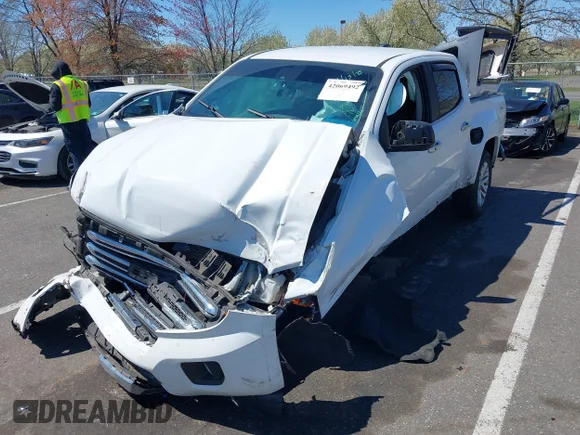 ✅ 2018 GMC Canyon 4WD SLT • VIN: 1GTG6DEN1J1146038 • Lot: 42069492. Wystawiony na IAAI z przebiegiem 63 316 mil. Bezpłatny archiwum sprzedaży aukcyjnych z USA i szczegółowy raport historii pojazdu na DreamBid. Zdjęcie 2.