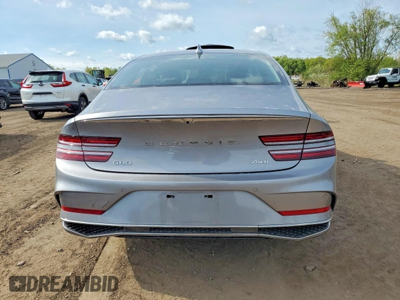 ✅ 2025 Genesis G80 2.5T • VIN: KMTGA4SC4SU267231 • Лот: 51150876. Опубликован ранее на Copart с пробегом 10 127 миль. Бесплатный доступ к архиву аукционных продаж из США и подробный отчёт об истории автомобиля на DreamBid. Изображение 6.
