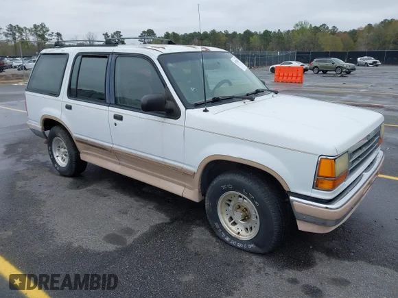 ✅ 1994 Ford Explorer Eddie Bauer • VIN: 1FMDU32X5RUE53856 • Lot: 41820679. Listed on IAAI with 231,000 mi. Free auction sales archive from the USA and detailed vehicle history report at DreamBid. Image 1.