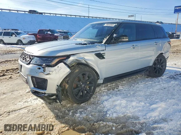 ✅ 2020 Land Rover Range Rover Sport HSE • VIN: SALWR2SU6LA889650 • Lot: 79055565. Wystawiony na Copart z przebiegiem 74 578 mil. Bezpłatny archiwum sprzedaży aukcyjnych z USA i szczegółowy raport historii pojazdu na DreamBid. Zdjęcie 1.
