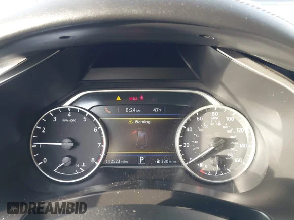 ✅ 2018 Nissan Murano Platinum • VIN: 5N1AZ2MH6JN105406 • Lot: 44132470. Wystawiony na IAAI z przebiegiem 112 523 mil. Bezpłatny archiwum sprzedaży aukcyjnych z USA i szczegółowy raport historii pojazdu na DreamBid. Zdjęcie 7.