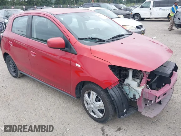 ✅ 2021 Mitsubishi Mirage ES • VIN: ML32AUHJ6MH012951 • Лот: 42899010. Опубліковано раніше на IAAI з пробігом 62 786 миль. Безкоштовний доступ до архіву аукціонних продажів зі США та докладний звіт про історію автомобіля на DreamBid. Зображення 1.