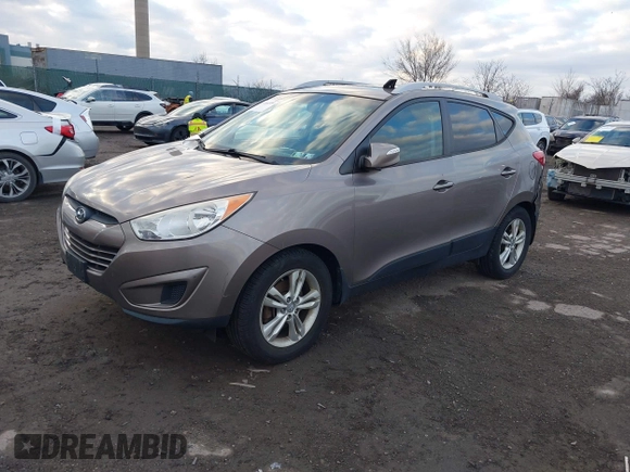 ✅ 2012 Hyundai Tucson GLS • VIN: KM8JU3AC6CU375855 • Lot: 44164389. Wystawiony na IAAI z przebiegiem 202 132 mil. Bezpłatny archiwum sprzedaży aukcyjnych z USA i szczegółowy raport historii pojazdu na DreamBid. Zdjęcie 2.