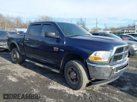 ✅ 2012 Ram 2500 ST • VIN: 3C6TD5CT0CG125401 • Лот: 43987281. Опубліковано раніше на IAAI з пробігом 132 448 миль. Безкоштовний доступ до архіву аукціонних продажів зі США та докладний звіт про історію автомобіля на DreamBid. Зображення 1.