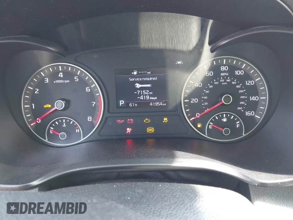 ✅ 2020 Kia Optima LX • VIN: 5XXGT4L37LG431490 • Lot: 45048031. Wystawiony na IAAI z przebiegiem 41 954 mil. Bezpłatny archiwum sprzedaży aukcyjnych z USA i szczegółowy raport historii pojazdu na DreamBid. Zdjęcie 7.