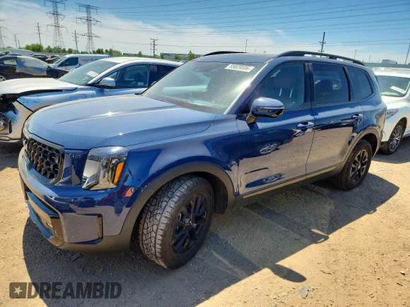✅ 2024 Kia Telluride SX Prestige X-Line • VIN: 5XYP5DGCXRG433615 • Лот: 55029506. Опубликован ранее на Copart с пробегом 36 766 миль. Бесплатный доступ к архиву аукционных продаж из США и подробный отчёт об истории автомобиля на DreamBid. Изображение 1.