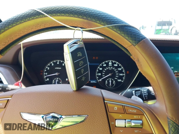 ✅ 2022 Genesis G90 Ultimate • VIN: KMTF54PH3NU094519 • Lot: 42547479. Listed on IAAI with 38,390 mi. Free auction sales archive from the USA and detailed vehicle history report at DreamBid. Image 11.