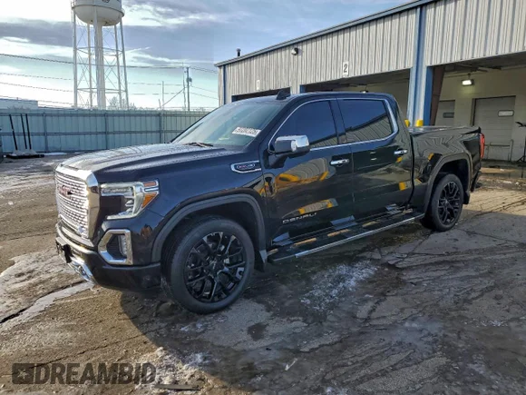 ✅ 2022 GMC Sierra 1500 Denali • VIN: 1GTU9FEL1NZ167158 • Лот: 97202125. Опубликован ранее на Copart с пробегом 55 713 миль. Бесплатный доступ к архиву аукционных продаж из США и подробный отчёт об истории автомобиля на DreamBid. Изображение 1.