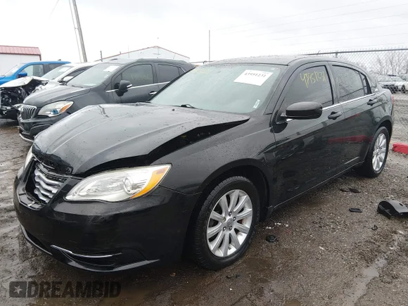 ✅ 2012 Chrysler 200 Touring • VIN: 1C3CCBBB5CN288608 • Lot: 43951231. Listed on IAAI with 205,055 mi. Free auction sales archive from the USA and detailed vehicle history report at DreamBid. Image 2.
