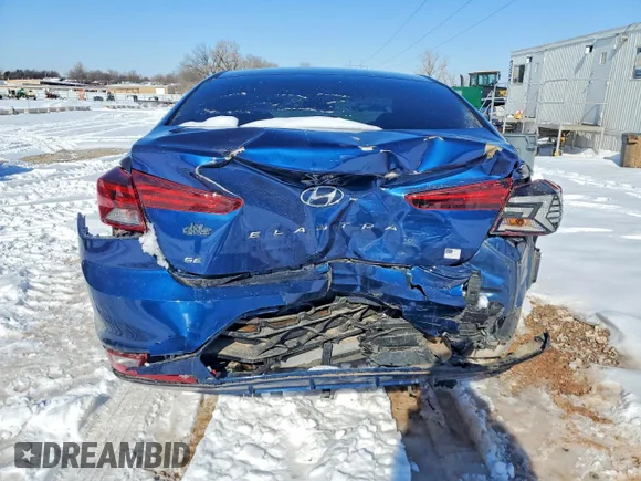 ✅ 2019 Hyundai Elantra SE • VIN: 5NPD74LF0KH488862 • Lot: 74844355. Listed on Copart with 78,302 mi. Free auction sales archive from the USA and detailed vehicle history report at DreamBid. Image 6.