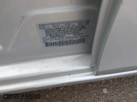 ✅ 2015 Nissan Sentra SR • VIN: 3N1AB7AP2FY361492 • Lot: 43404798. Listed on IAAI with Not provided. Free auction sales archive from the USA and detailed vehicle history report at DreamBid. Image 9.