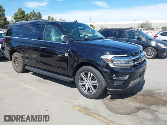 ✅ 2024 Ford Expedition Max Limited • VIN: 1FMJK1K80REA38847 • Лот: 44733546. Опубликован ранее на IAAI с пробегом 55 307 миль. Бесплатный доступ к архиву аукционных продаж из США и подробный отчёт об истории автомобиля на DreamBid. Изображение 1.