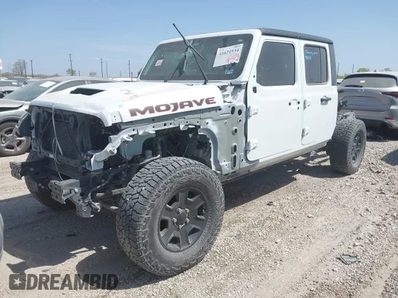 ✅ 2023 Jeep Gladiator Mojave • VIN: 1C6JJTEG0PL536472 • Lot: 41621934. Wystawiony na IAAI z przebiegiem 24 245 mil. Bezpłatny archiwum sprzedaży aukcyjnych z USA i szczegółowy raport historii pojazdu na DreamBid. Zdjęcie 2.