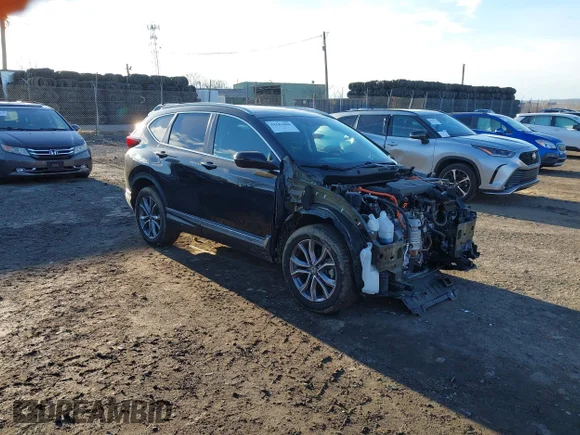 ✅ 2022 Honda CR-V Touring • VIN: 5J6RT6H93NL051626 • Лот: 44181806. Опубликован ранее на IAAI с пробегом Не указан. Бесплатный доступ к архиву аукционных продаж из США и подробный отчёт об истории автомобиля на DreamBid. Изображение 1.