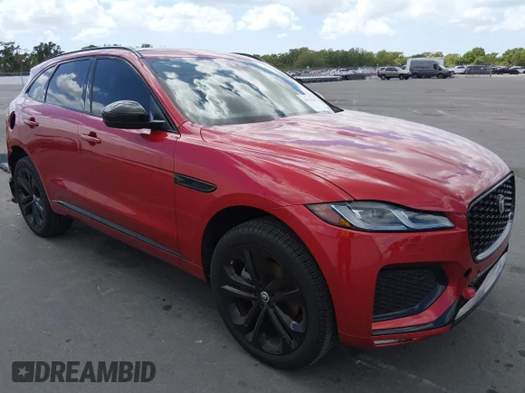 ✅ 2024 Jaguar F-Pace R-Dynamic S • VIN: SADCT2EX3RA723360 • Лот: 44774354. Опубликован ранее на IAAI с пробегом 17 828 миль. Бесплатный доступ к архиву аукционных продаж из США и подробный отчёт об истории автомобиля на DreamBid. Изображение 1.