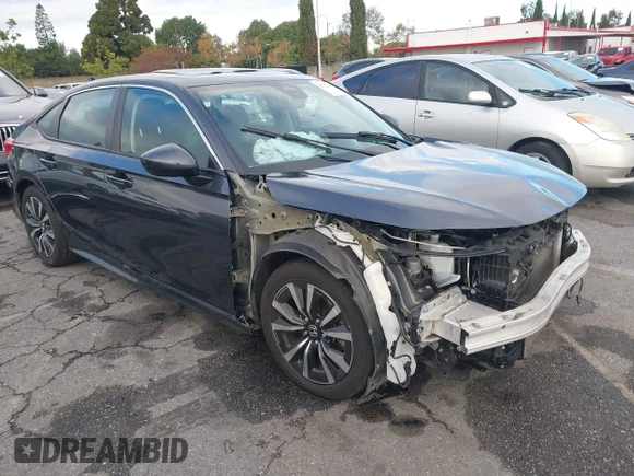 ✅ 2022 Honda Civic EX • VIN: 2HGFE1F77NH318577 • Lot: 43732488. Listed on IAAI with 89,593 mi. Free auction sales archive from the USA and detailed vehicle history report at DreamBid. Image 1.