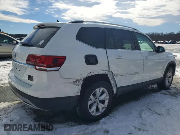 ✅ 2018 Volkswagen Atlas SE • VIN: 1V2CR2CA0JC587057 • Lot: 74894235. Listed on Copart with 66,283 mi. Free auction sales archive from the USA and detailed vehicle history report at DreamBid. Image 3.
