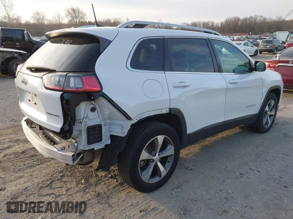 ✅ 2021 Jeep Cherokee Limited • VIN: 1C4PJMDX8MD168199 • Lot: 43825498. Wystawiony na IAAI z przebiegiem 99 519 mil. Bezpłatny archiwum sprzedaży aukcyjnych z USA i szczegółowy raport historii pojazdu na DreamBid. Zdjęcie 4.