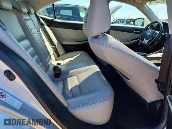 ✅ 2015 Lexus IS Crafted Line • VIN: JTHCF1D20F5020448 • Lot: 55754146. Listed on Copart with 162,924 mi. Free auction sales archive from the USA and detailed vehicle history report at DreamBid. Image 10.