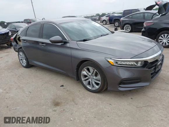 ✅ 2018 Honda Accord LX • VIN: 1HGCV1F16JA140099 • Lot: 44891087. Listed on IAAI with 127,655 mi. Free auction sales archive from the USA and detailed vehicle history report at DreamBid. Image 1.