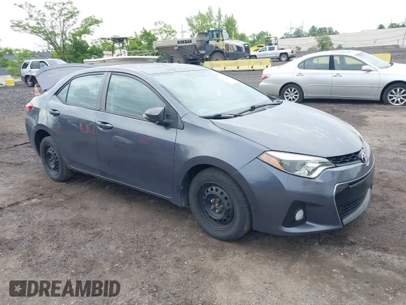 ✅ 2015 Toyota Corolla S Plus • VIN: 5YFBURHE5FP332838 • Lot: 45182457. Listed on IAAI with 172,197 mi. Free auction sales archive from the USA and detailed vehicle history report at DreamBid. Image 1.
