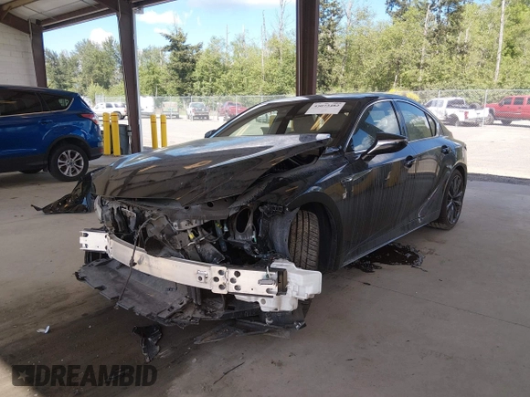✅ 2022 Lexus IS 350 F Sport • VIN: JTHGZ1B28N5058200 • Lot: 45073482. Listed on IAAI with 21,627 mi. Free auction sales archive from the USA and detailed vehicle history report at DreamBid. Image 2.