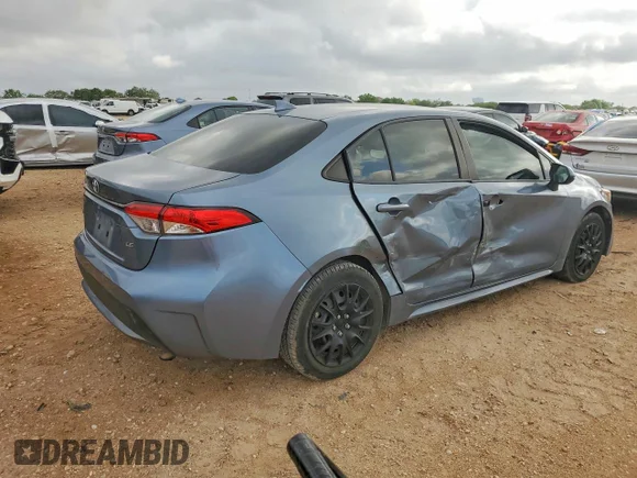 ✅ 2022 Toyota Corolla LE • VIN: JTDEPMAE0N3003456 • Lot: 49583656. Wystawiony na Copart z przebiegiem 42 897 mil. Bezpłatny archiwum sprzedaży aukcyjnych z USA i szczegółowy raport historii pojazdu na DreamBid. Zdjęcie 3.