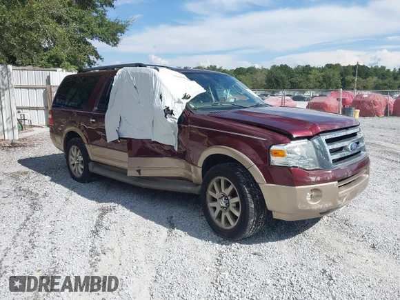 ✅ 2011 Ford Expedition Max XLT • VIN: 1FMJK1H56BEF05160 • Лот: 42506480. Опубліковано раніше на IAAI з пробігом 101 737 миль. Безкоштовний доступ до архіву аукціонних продажів зі США та докладний звіт про історію автомобіля на DreamBid. Зображення 1.