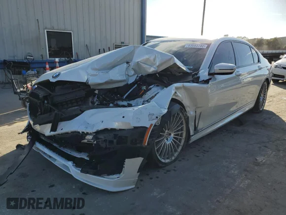 ✅ 2022 BMW 7 Series ALPINA B7 xDrive • VIN: WBA7U2C11NCH35515 • Lot: 63693782. Listed on Copart with Not provided. Free auction sales archive from the USA and detailed vehicle history report at DreamBid. Image 2.