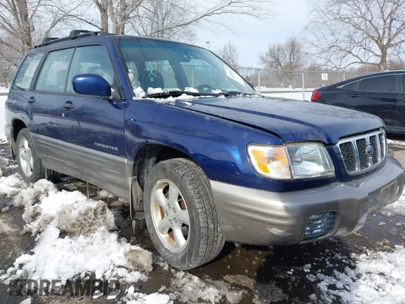 ✅ 2002 Subaru Forester S • VIN: JF1SF65572H748950 • Lot: 44181514. Wystawiony na IAAI z przebiegiem 104 219 mil. Bezpłatny archiwum sprzedaży aukcyjnych z USA i szczegółowy raport historii pojazdu na DreamBid. Zdjęcie 1.