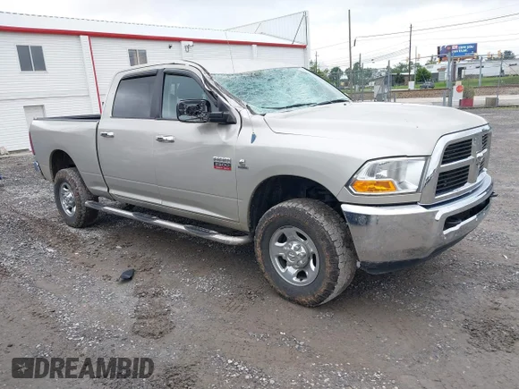 ✅ 2010 Dodge 2500 Laramie • VIN: 3D7UT2CL0AG181047 • Lot: 42919372. Listed on IAAI with 158,914 mi. Free auction sales archive from the USA and detailed vehicle history report at DreamBid. Image 1.