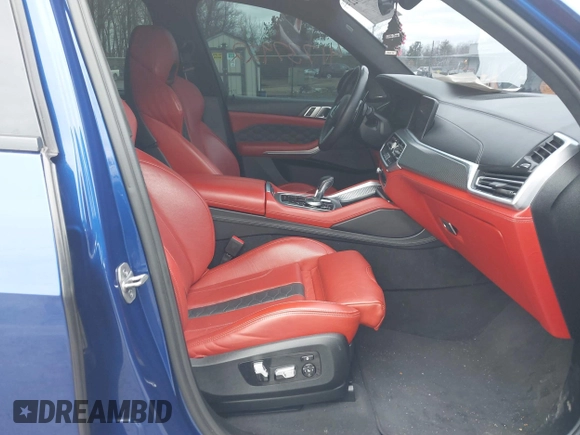 ✅ 2022 BMW X5 M • VIN: 5YMJU0C03N9M51891 • Лот: 41737922. Опубліковано раніше на IAAI з пробігом 35 725 миль. Безкоштовний доступ до архіву аукціонних продажів зі США та докладний звіт про історію автомобіля на DreamBid. Зображення 5.