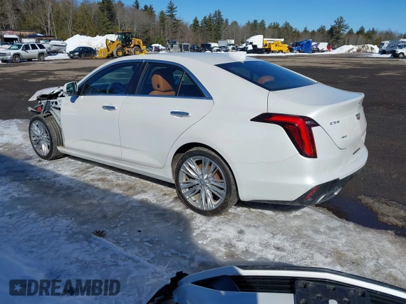 ✅ 2022 Cadillac CT4 Premium Luxury • VIN: 1G6DF5RL2N0111427 • Lot: 44473726. Wystawiony na IAAI z przebiegiem 69 678 mil. Bezpłatny archiwum sprzedaży aukcyjnych z USA i szczegółowy raport historii pojazdu na DreamBid. Zdjęcie 3.