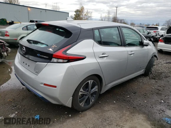 ✅ 2019 Nissan LEAF SV Plus • VIN: 1N4BZ1CP4KC320152 • Лот: 70047062. Опубликован ранее на Copart с пробегом 9 335 миль. Бесплатный доступ к архиву аукционных продаж из США и подробный отчёт об истории автомобиля на DreamBid. Изображение 3.