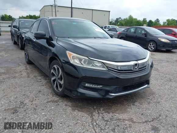✅ 2017 Honda Accord EX • VIN: 1HGCR2F74HA243790 • Лот: 45314281. Опубліковано раніше на IAAI з пробігом 123 054 миль. Безкоштовний доступ до архіву аукціонних продажів зі США та докладний звіт про історію автомобіля на DreamBid. Зображення 1.