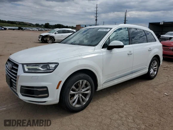 ✅ 2018 Audi Q7 Premium • VIN: WA1AAAF78JD031786 • Lot: 83992165. Listed on Copart with 57,912 mi. Free auction sales archive from the USA and detailed vehicle history report at DreamBid. Image 1.
