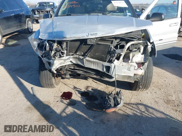 ✅ 2004 Jeep Grand Cherokee Limited • VIN: 1J8GX58N44C416699 • Lot: 41134510. Wystawiony na IAAI z przebiegiem 129 532 mil. Bezpłatny archiwum sprzedaży aukcyjnych z USA i szczegółowy raport historii pojazdu na DreamBid. Zdjęcie 6.