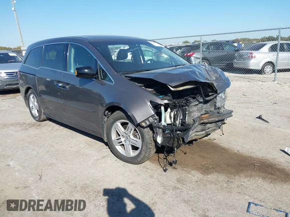 ✅ 2012 Honda Odyssey Touring • VIN: 5FNRL5H91CB037790 • Лот: 43639119. Опубликован ранее на IAAI с пробегом 178 560 миль. Бесплатный доступ к архиву аукционных продаж из США и подробный отчёт об истории автомобиля на DreamBid. Изображение 1.