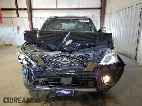 ✅ 2020 Nissan Armada Platinum • VIN: JN8AY2NE8L9782310 • Лот: 38590844. Опубликован ранее на Copart с пробегом 52 274 миль. Бесплатный доступ к архиву аукционных продаж из США и подробный отчёт об истории автомобиля на DreamBid. Изображение 5.