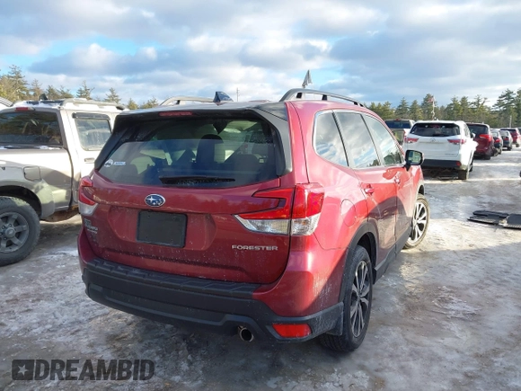 ✅ 2024 Subaru Forester Limited • VIN: JF2SKALC7RH401768 • Lot: 43916490. Wystawiony na IAAI z przebiegiem 19 566 mil. Bezpłatny archiwum sprzedaży aukcyjnych z USA i szczegółowy raport historii pojazdu na DreamBid. Zdjęcie 4.