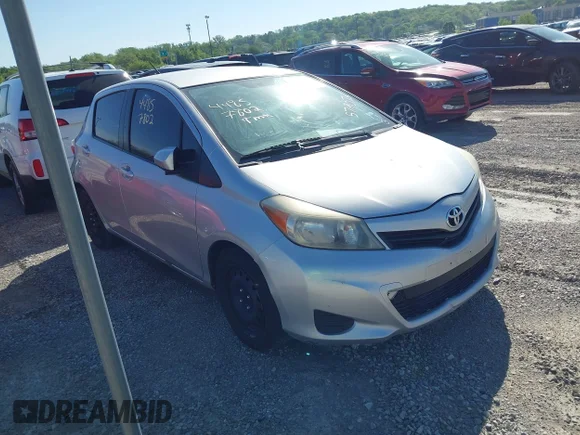 ✅ 2014 Toyota Yaris LE • VIN: JTDKTUD33ED579075 • Lot: 44857802. Listed on IAAI with 121,825 mi. Free auction sales archive from the USA and detailed vehicle history report at DreamBid. Image 1.